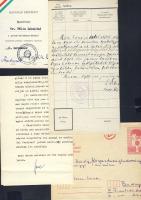 Trautmann Rezső, Boros Imre, Ferdinándy Gyula miniszterek aláírásai