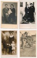 57 db régi fotó képeslap