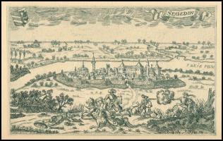 Weisz Zsuzsa (1925-?): Segedin (Szeged). Rézkarc, papír, jelzett a karcon, 11,5×19 cm