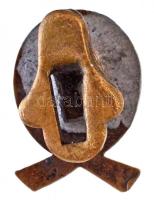 ~1920-1930. "Karpathenverein (Magyarországi Kárpát-egyesület) 1873" zománcozott Br turista...