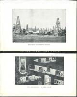 Bányászattal és olajkitermeléssel kapcsolatos  nyomatok, össz. 3 db, egyiken hajtásnyommal, 12×19,55...