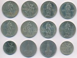 Szovjetunió 1965. 1R Cu-Ni-Zn "II. Világháborús győzelem 20. évfordulója" (7x) + 1967. 50k...