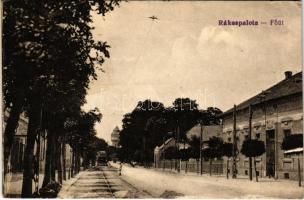 Budapest XV. Rákospalota, Fő út, villamos. Vasúti Levelezőlapárusítás 641. (felszíni sérülés / surface damage)