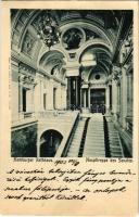 Hamburg, Rathaus, Haupttreppe des Senates / town hall interior