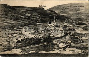 1915 Dobsina, város látképe. Grünwald képeslapkirály kiadása / general view