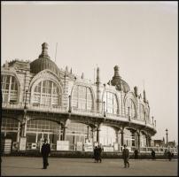 10 db reklámos papír fotótasak, többségükben fotónegatívval