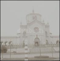 10 db reklámos papír fotótasak, többségükben fotónegatívval