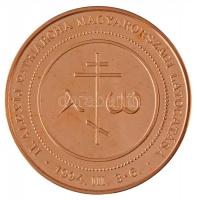 1994. "II. Alexij patriarcha magyarországi látogatása" aranyozott fém emlékérem (42,5mm) T...