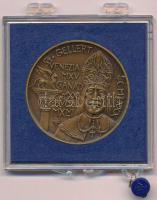 1980. "Szent Gellért / Szeged MDCCCLXXX - Árvízi fogadalom MCMLXXX" Br emlékérem, eredeti ...