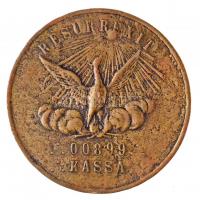 DN "Resurrexit (feltámadott) 00899 Kassa / Et fiat lux (és legyen világosság)" Br szabadkő...