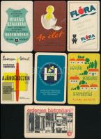 1959-1973 12 reklámos kártyanaptár