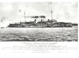 Osztrák-Magyar hadihajók 8 db képeslap-másolat