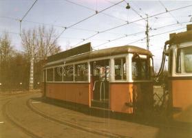 12 db színes villamos-fotó