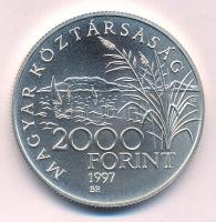 1997. 2000Ft Ag "Régi balatoni hajók / Helka Kelén" kapszulában, tanúsítvánnyal T:BU Adamo...