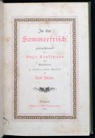 Hugo Kauffmann-Karl Stieler: In der Sommerfrisch federzeichnungen von - - mit Gedichten in oberbayer...