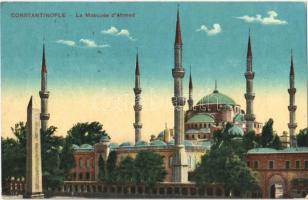 1926 Constantinople, Istanbul; La Mosqueé dAhmed / mosque (EK)