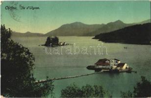 1912 Corfu, Corfou, Kerkyra; Ile dUlysse / island (EK)