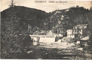 1916 Innsbruck, Sillfall mit Bergisel