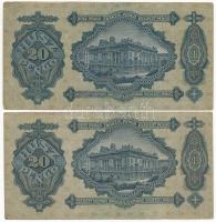 1930. 20P (2x) T:III,III- Adamo P11