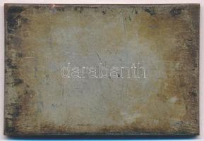 1951. "Előre Tihany Csillagtúra" ezüstözött Br emlékplakett. Szign.: Fonyó (66x43mm) T:2