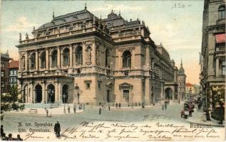 1903 Budapest VI. Magyar Királyi Operaház. Divald Károly 200.