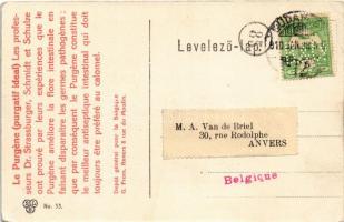 1910 Budapest VIII. Kerepesi út (mai Rákóczi út 1.), Nemzeti színház és bérháza, Holzer és Schwartz ...