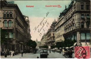 1909 Budapest V. Kossuth Lajos utca, fogorvos, Electro Vitalizer orvosi rendelőintézet. TCV card (EK)