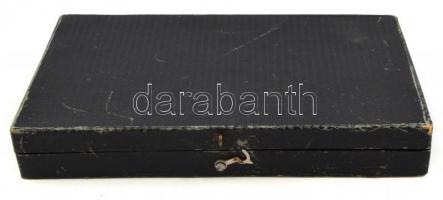 Ezüst (Ag) jelzett keresztelő evőeszköz készlet 124 g + kés díszdobozban