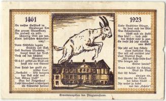 Német Birodalom/Weimari Köztársaság/Neustadt a.d. Aisch 1923.10.30. 10.000.000.000M T:II- bal szélen...