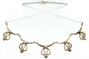 Jelzett ezüst (Ag) nyakék 13,41 g