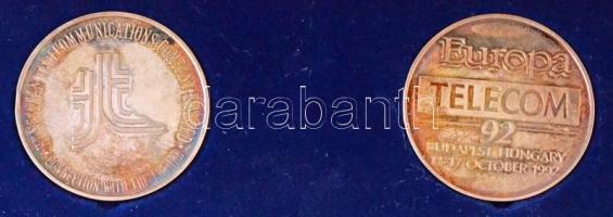 Lebó Ferenc (1960-) 1992. "Hungarian Telecommunications Company Limited / Budapest Lánchíd"...