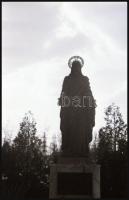 cca 1940 36 db budapesti, városképes Leicával készített fotónegatív nagyrészt a fiumei úti Nemzeti S...