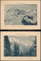 Németország, Svájc (Mürren, Rastatt, Kandersteg, stb.), 8 db nyomat és fotó, 12×17 és 13×18 cm