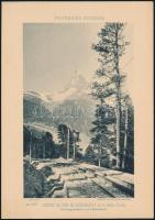 Németország, Svájc (Mürren, Rastatt, Kandersteg, stb.), 8 db nyomat és fotó, 12×17 és 13×18 cm