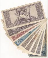 1946. 10.000MP + 1.000.000MP (3x) + 10.000.000MP (2x) + 1.000.000.000MP + 100.000BP + 1.000.000 BP T...