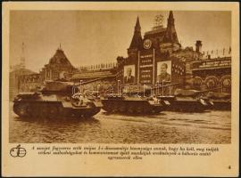 cca 1950-1960 7 db Május 1. témájú nyomtatott fotó 17x23 cm