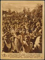 cca 1950-1960 7 db Május 1. témájú nyomtatott fotó 17x23 cm