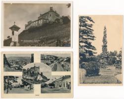6 db RÉGI felvidéki város képeslap: Fülek, Ógyalla, Krasznahorkaváralja, Losonc, Tornalja / 6 pre-19...