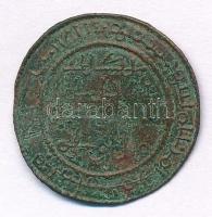 1172-1196. Rézpénz Cu "III. Béla" (1,16g) T:3 patina, hajlott lemez 
Hungary 1172-1196. C...