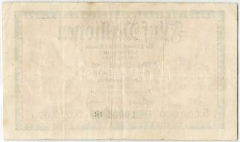 Német Birodalom/Weimari Köztársaság/Wangen/Amtskörperschaft 1923.8.29. 5000.000M T:II