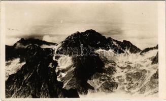 1932 Tátra, Magas-Tátra, Vysoké Tatry; Ladovy stít / Jég-völgyi-csúcs 2630 m / mountain peak in the High Tatras