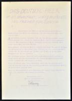 Siegreiches deutsches Heer. Eine Bildmappe vom Einsatz unseres Heeres. Berlin, Verlag Erich Klingham...