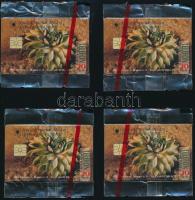 1995 AEB dukát 4 db 20 egységes telefonkártya, megjelent 4000 példányban, bontatlan csomagolásban