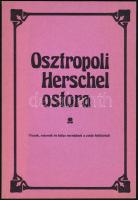 Hajdu István (szerk.): Osztropoli Herschel ostora. Viccek, adomák és bölcs mondások a zsidó folklórból. Bp., 1985, Minerva. Kiadói papír kötésben.