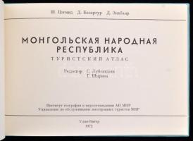 1972 Mongólia turista atlasza, fotókkal illusztrált