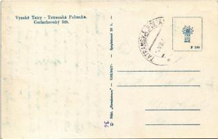 Tátraszéplak, Tatranska Polianka, Westerheim  (Tátra, Magas-Tátra, Vysoké Tatry); Gerlachovsky stít ...