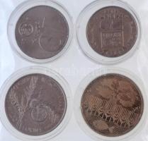 1981. 10Ft Ni "FAO" + 1981. 100Ft Ni "FAO" + 1985. 20Ft Cu-Ni "FAO" + ...