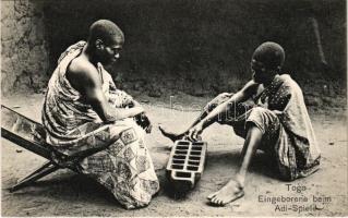 Adi-Spiele, Eingeborene / African native folklore