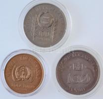 1981. 100Ft Cu-Ni "1300 éves Bulgária" (PP) + 1990. 100Ft Cu-Ni "SOS Gyermekfalu"...