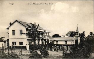 Togo, Missions station, church, natives